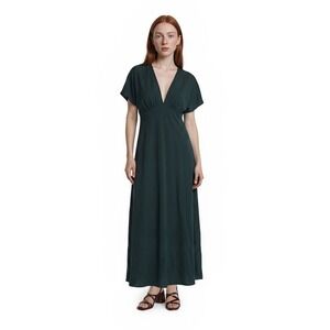 a line mock neck dress Madeleine Vintage Floral Mock Neck Dress main image 1